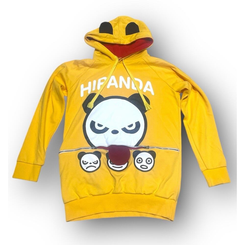 Dongsin HIPANDA Yellow Hoodie Unisex One Size‎ (20”x28”) Made in Korea
